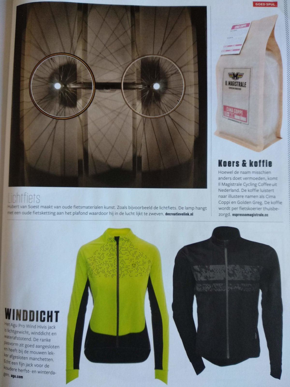 Lichtfiets Made By Decreatievelink In Bicycling Magazine Nr 3 Jaargang 2017