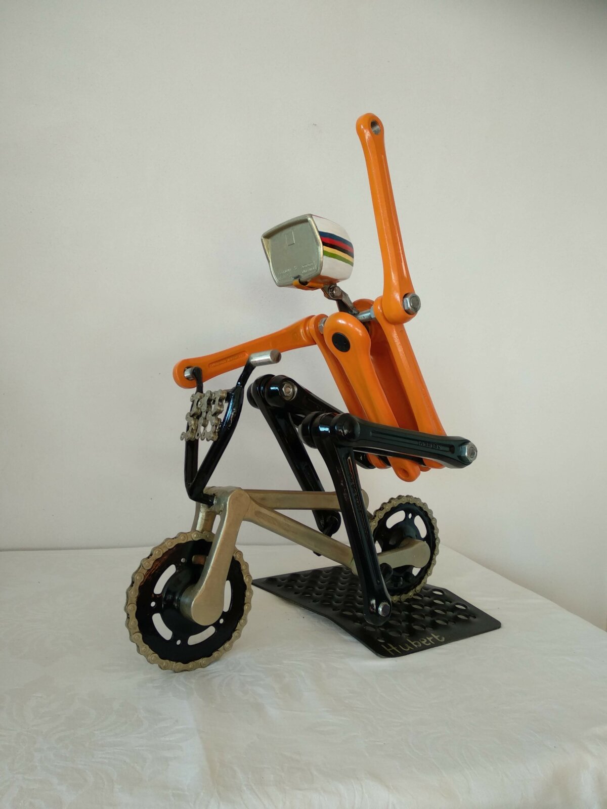 BMX Crank Sculptuur NIEK KIMMANN By Cyclingartist Hubert Van Soest (11)