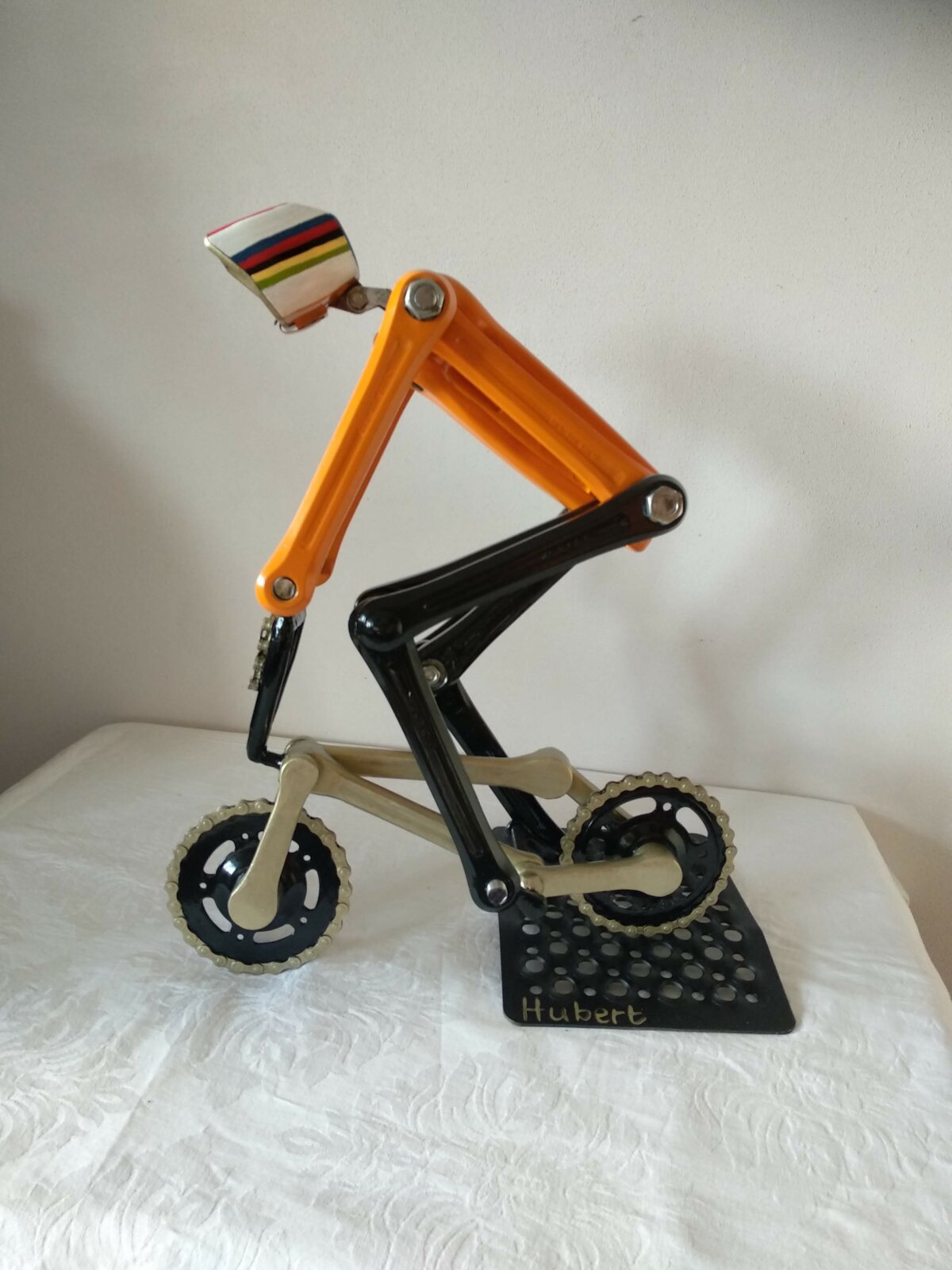 BMX Crank Sculptuur NIEK KIMMANN By Cyclingartist Hubert Van Soest (5)