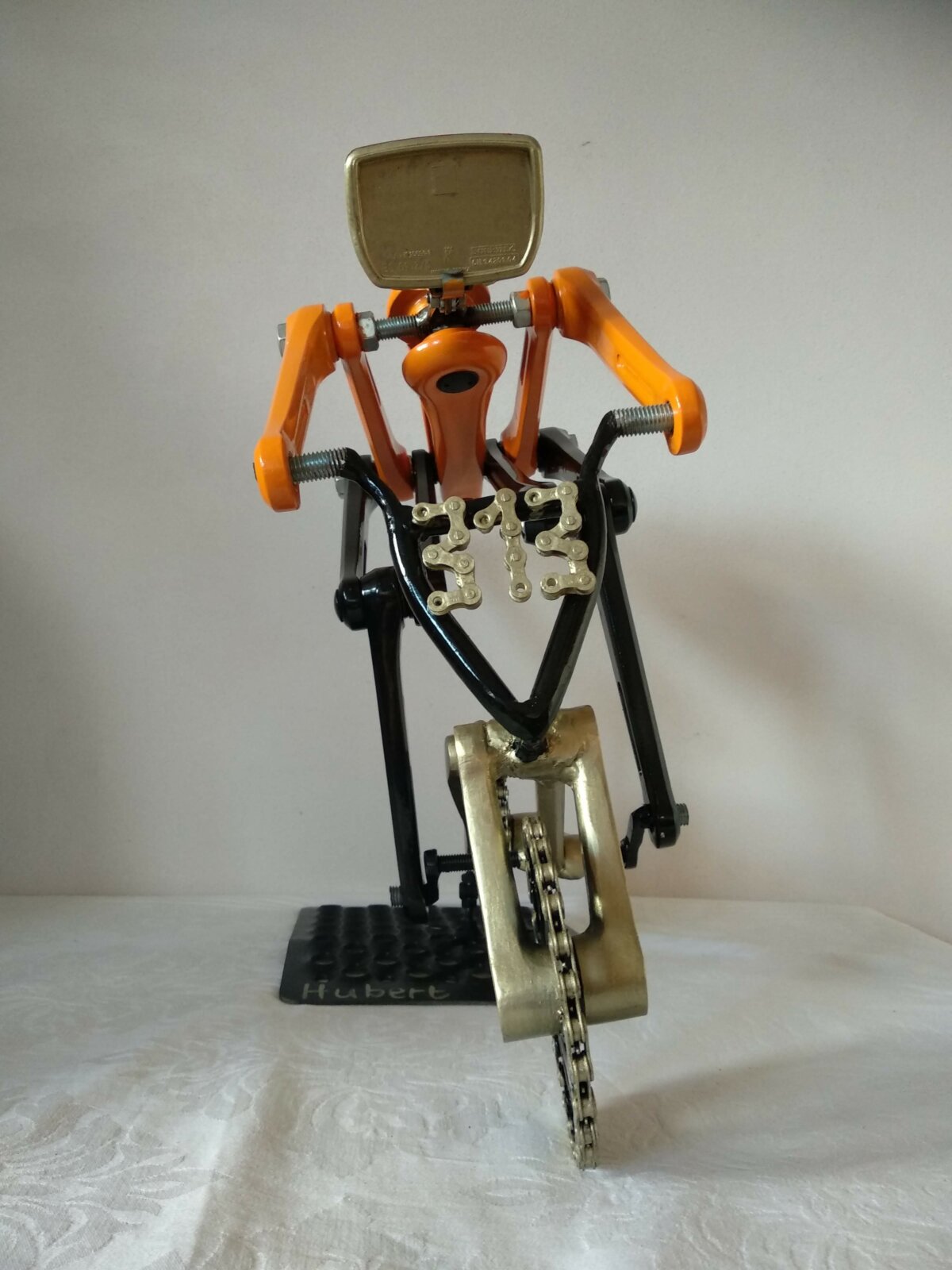 BMX Crank Sculptuur NIEK KIMMANN By Cyclingartist Hubert Van Soest (6)