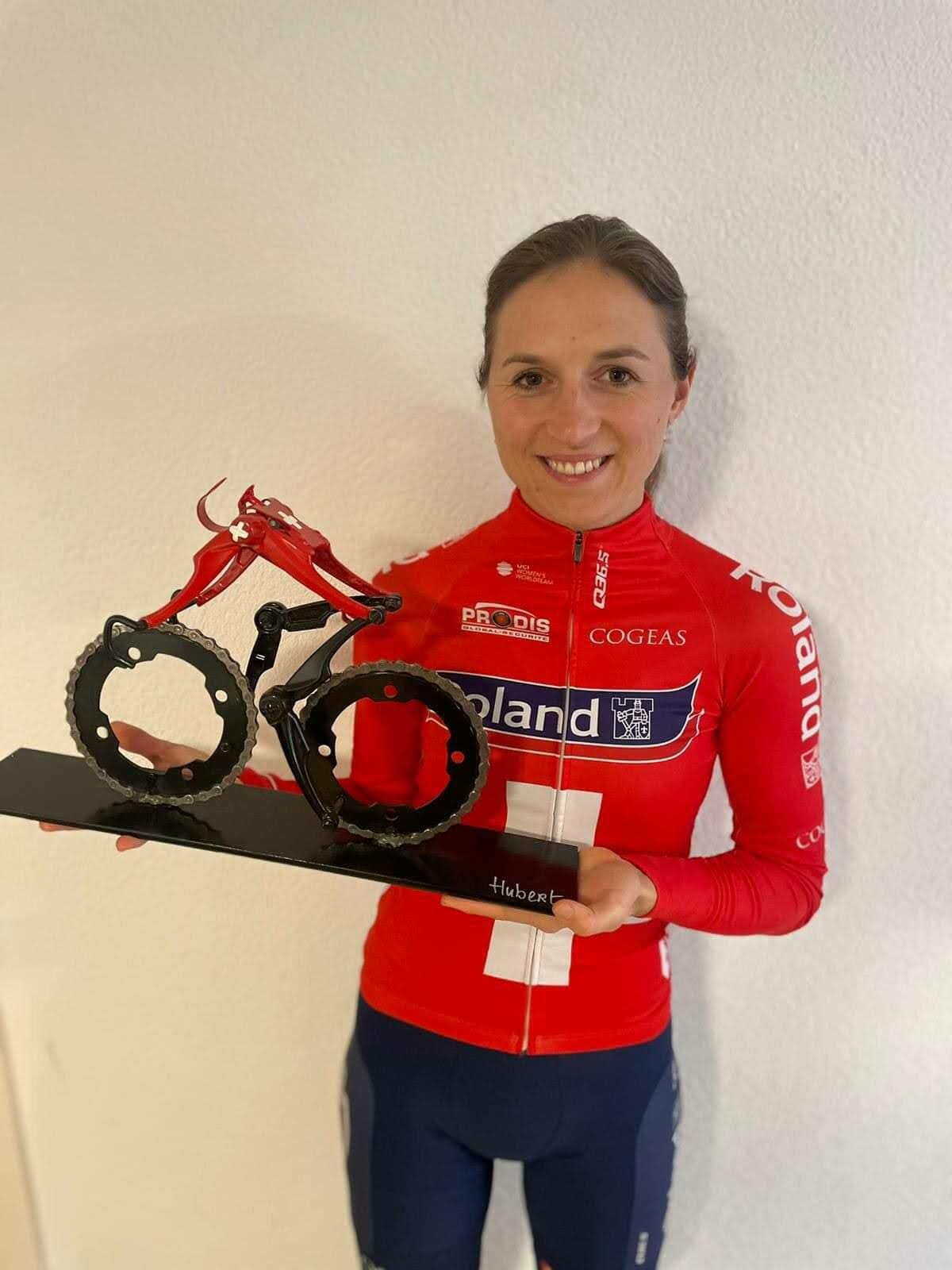 Caroline Baur Swiss Champion Cyclist Sculpture Made By Hubert Van Soest
