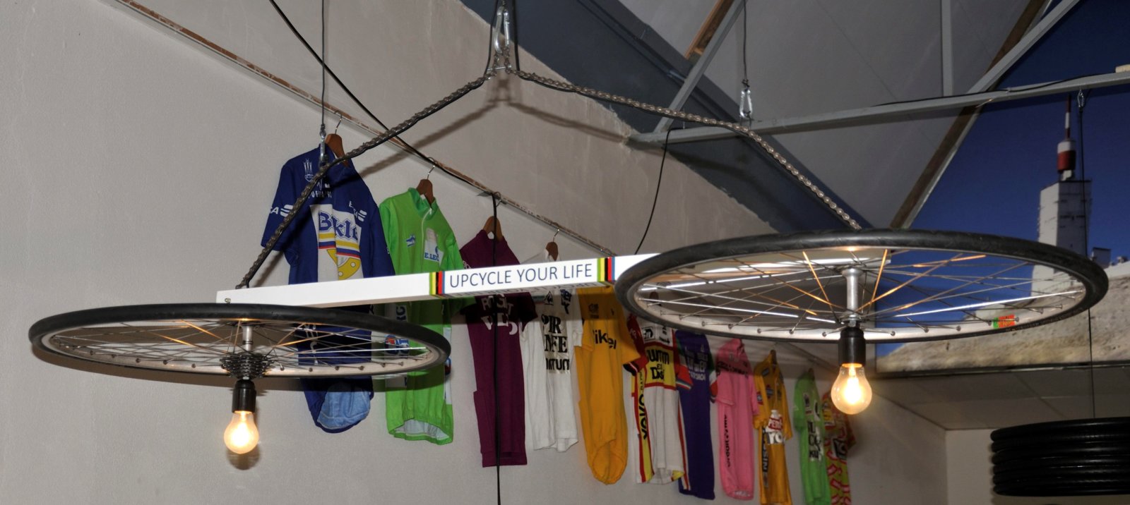 Lichtfiets Lamp Fietskunst Van De Creatievelink Upcycle Your Life Art & Design