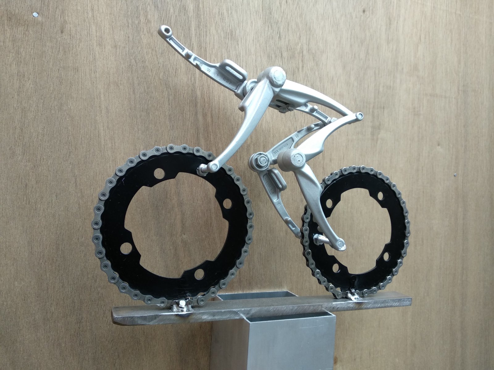 Oropa! Cyclist Made By Decreatievelink Upcycle Your Life Art & Design