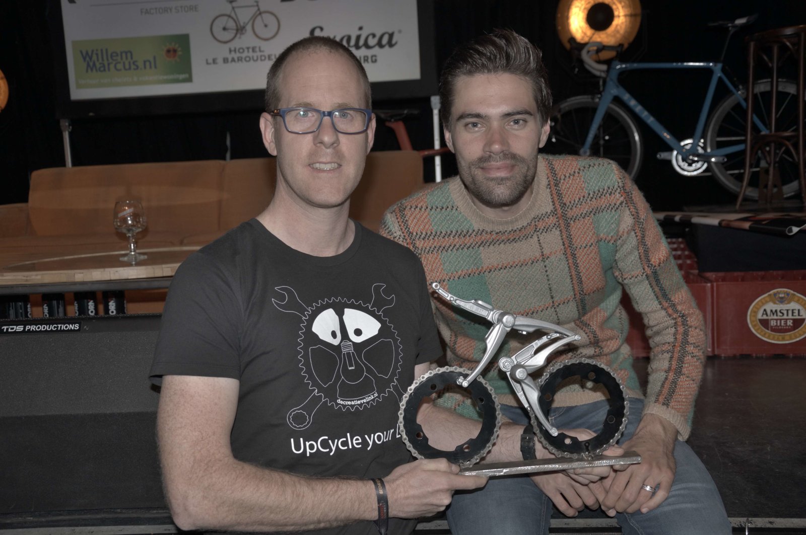 Oropa! Cyclist For Roel Klieverik Inspired By Tom Dumoulin Created By Decreatievelink