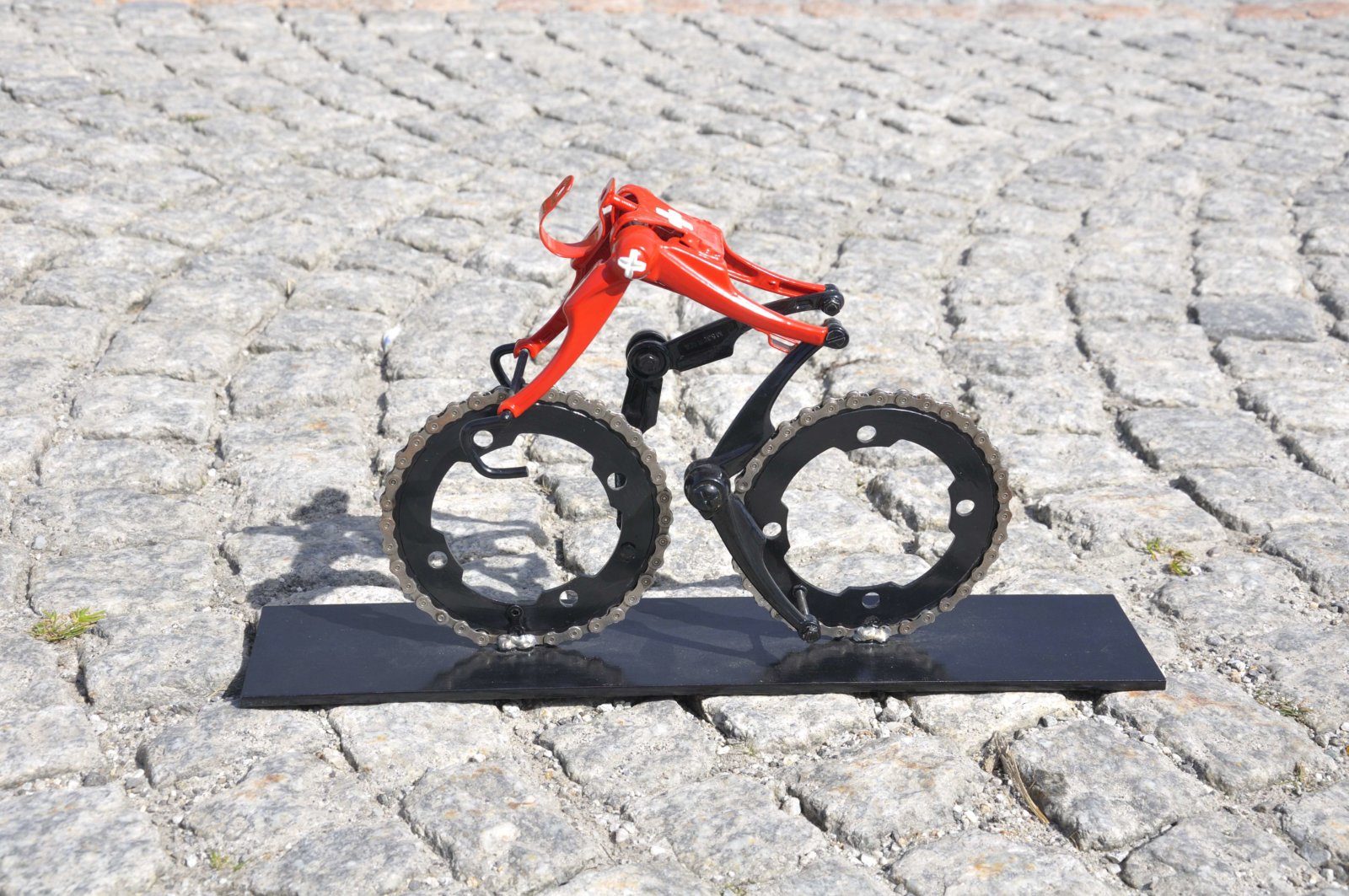 Swiss Champion Cyclist At Via Tremola Gotthardpas Switzerland Cyclingart Hubert Van Soest Decreatievelink
