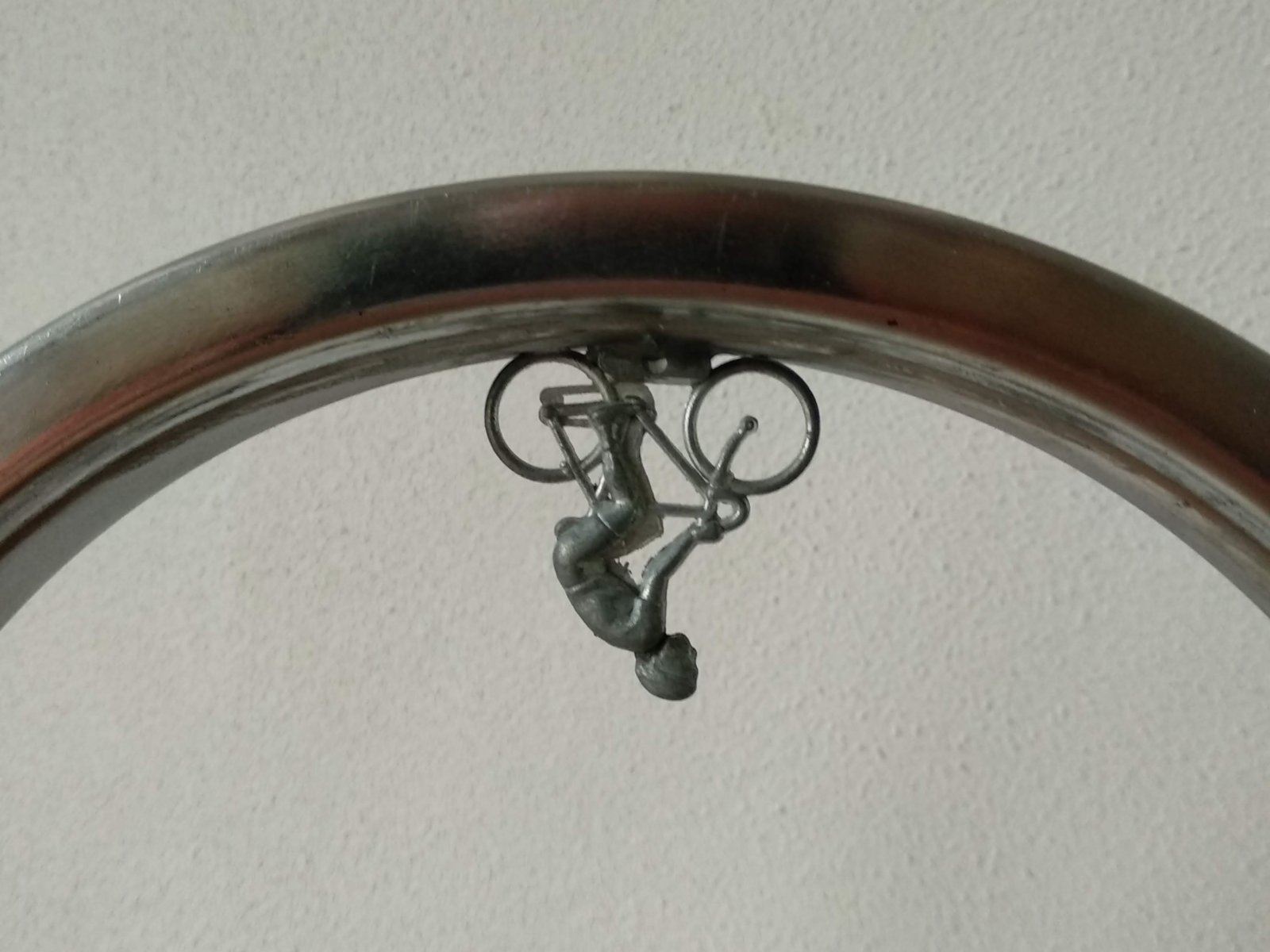 Detail Cyclist Climber Of Upcycle Our World Cycling Trophy