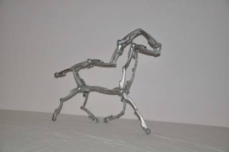 Galloperend Paard Horse Pferd Cheval Cavallo Caballo Da Vinci Decreatievelink Fietskunst