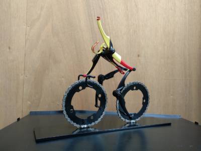 Hands Up For The Champion Cyclingart Created By Hubert Van Soest