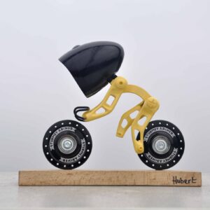 Karikatuur Wielrenner Sculptuur Gele Trui Tour De France Hubert Van Soest